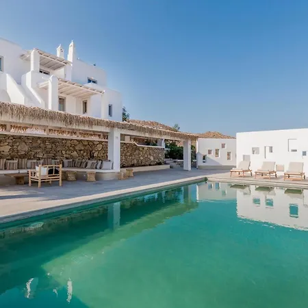 Bohemian Blue - 7 Bdrm - In 200m - Mg Πάνορμος Μυκόνου