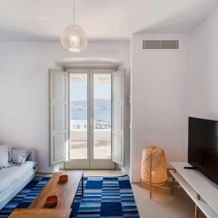 Villa Bohemian Blue - 7 Bdrm - In 200m - Mg Panormos (Mykonos)
