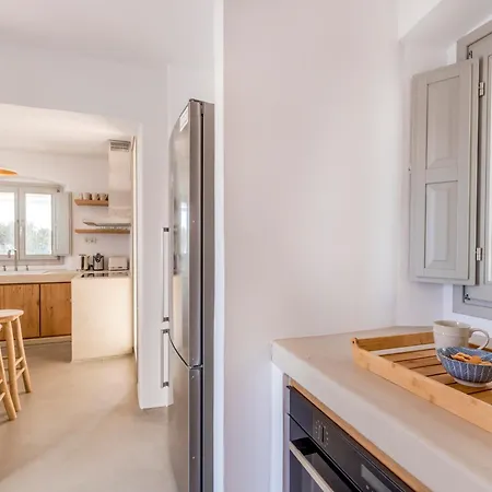 Bohemian Blue - 7 Bdrm - In 200m - Mg Πάνορμος Μυκόνου