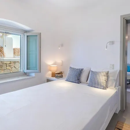 Villa Bohemian Blue - 7 Bdrm - In 200m - Mg Panormos (Mykonos)