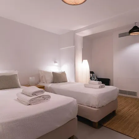 Bohemian Blue - 7 Bdrm - In 200m - Mg 帕诺尔莫斯米科诺斯